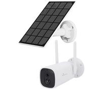 NIVIAN Telecamera WiFi Esterno con Pannello Solare e Batteria 10400mAh