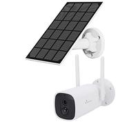 Telecamera di Sorveglianza WiFi Nivian FullHD con Batteria a Lunga Durata 10400mAh + Pannello Solare 5V 3W
