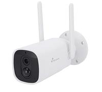 Telecamera di sorveglianza WiFi Nivian FullHD con batteria a lunga durata da 10400 mAh Bianca