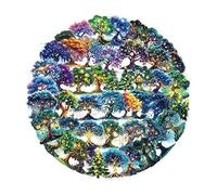 Nivofu Adesivi Fantasy Albero Magico 50 Pezzi, Sticker PET