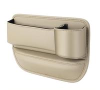 NIVQH Riempitivo Crepe Sedili Auto per Audi S5 Cabriolet 2009-2011,Accessori Interno Striscia Perfetto Piccoli Oggetti Smartphone Perdite sul Lato Sedile,D2/Beige - Co-Pilot