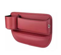 NIVQH Riempitivo Crepe Sedili Auto per Audi S5 Cabriolet 2009-2011,Accessori Interno Striscia Perfetto Piccoli Oggetti Smartphone Perdite sul Lato Sedile,C1/Red - Pilot