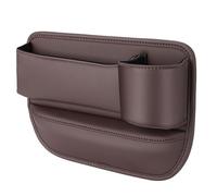 NIVQH Riempitivo Crepe Sedili Auto per Volvo XC40 Recharge 2020-2022,Accessori Interno Striscia Perfetto Piccoli Oggetti Smartphone Perdite sul Lato Sedile, B2/Brown - Co-Pilot