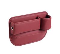 NIVQH Riempitivo Crepe Sedili Auto per Volvo XC40 Recharge 2020-2022,Accessori Interno Striscia Perfetto Piccoli Oggetti Smartphone Perdite sul Lato Sedile, C2/Red - Co-Pilot