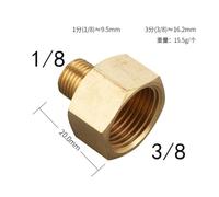 NIWPPKIMX 1 pz ottone 1/8 1/4 3/8 1/2 3/4 femmina a maschio filettato boccola esagonale riduttore raccordo tubo rame adattatore acqua gas accoppiatore connettore(1-3)