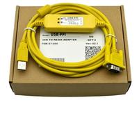 NIWPPKIMX Adattatore USB-PPI da USB a RS485 Cavo di download dati PPI for cavo di programmazione in silicio S7-200(Yellow Version)
