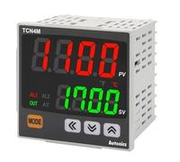 NIWPPKIMX TCN4M-24R Temp Control, W72 x H72, doppio display 4 cifre, controllo PID, uscita relè e SSR, 2 uscite allarme, 100-240 VAC