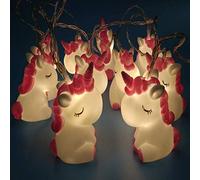 NIWWIN 1.8M 10 LED Camera dei bambini per bambini Luci notturne per animali carini Luci natalizie Luci decorative per alberi Party Yard Garden Baby Room Dorm Decor (Unicorno)