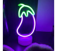 NIWWIN Decorazione della tavola della parete del LED dell'insegna della luce al neon Luce notturna USB/Batteria Novità Neon per la decorazione della festa di Natale Regalo di compleanno per bambini
