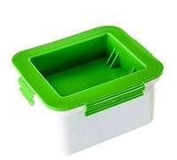 NIWWIN Kit per Tofu - Stampo, Filtro, Colino per Tofu Fatto in Casa - Strumento per Cagliata di Soia Fai da Te - Plastica Con Drenaggio Integrato - per Formaggio e Cucina