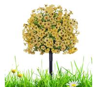 Nixiara Arbusti Artificiali per Esterni | Falsi Arbusto da Esterno | Alberi Palline Viola Resistente ai UV e Intemperie 58 cm Fiori per Cimitero Giardino Patio Porta d'ingresso