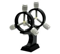 Nixiara Bracket telescopico, puntatore Finder Scope Bracket, montaggio in lega, base di montaggio regolabile, base portatile, facile installazione, accessori telescopici per astronomici