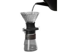 Nixiara Drip Brew Coffee Maker, macchina da caffè per sopracciglia a mano, per caffè e tè a goccia, moderna gadget da cucina alla moda, filtrazione rapida con base rimovibile per fidanzata, fidanzato