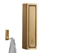 Nixiara Gancio per abito da parete, gancio pieghevole robusto | Gancio invisibile per la porta dietro | Supporto per risparmio di spazio per casa, ingresso, cucina, bagno, camera da letto
