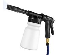 Nixiara Lavatrice automatica per spruzzatore in schiuma, schiuma per tubo, spruzzatore da giardino | 1L sapone a mano su pressione dettagliante schiuma di pulizia per l'alimentazione interna di