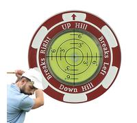 Nixiara Marcatori da Golf per posizionare pennarelli da Golf Verdi, Clip per Cappello, Accessori per l'allenamento accurati, per la Lettura, per l'allenamento Riutilizzabile, Accessori per