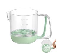 Nixiara per mescolare le uova, per mescolare l' | Bicchiere filtro liquido per uova pressato a mano | Frullatore manuale multifunzione, gadget da cucina per cuocere e cucinare