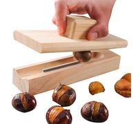 Nixiara Pinze per castagne, tagliacarbone,Strumento per il taglio di cracker di castagna - Slipper per schiaccianoci, clip aperta di castagna, strumento di schiaccianoci multifunzionale per