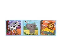 Nixiara Puzzle, Puzzle per bambini | Puzzle magnetici per bambini,Gioco di attività di apprendimento prescolare degli animali dei cartoni animati per viaggi e auto