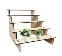 Nixiara Schermi di visualizzazione, mensola di visualizzazione per ascensori | Mensola di stoccaggio della pianta del del controsoffitto con 5 livelli,Organizzatore di decorazione domestica