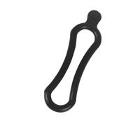 Nixiara Set di 4 supporti per luci per bicicletta, in silicone, per la sostituzione del nastro per bicicletta, supporto per torcia, per bici da corsa, mountain bike