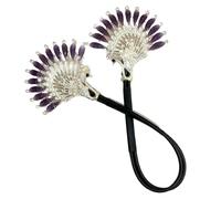 Nixiara Shaper per panino per capelli in lega, tocco per i panni dei capelli,DONNE ELEGANTI PACCHI PACCHI CURLER CAKER TUTTORE | Mostra le ali di angeli Ladies a misura di principianti per San, festa