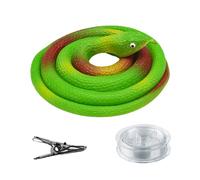Nixiara Snake Joke, Joke Golf con Serpente in Silicone Realistico, Kit Scherzi Divertente con Giocattoli Realistici per Compleanno, Festa E Giorno degli Innocenti
