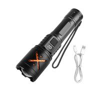 Nixiara Torcia Utility LED - Trave Flash Esterna Compatta, Lanterna Portatile Ricaricabile | Strumento Di Campeggio, Attrezzature Di Illuminazione Di Emergenza Portatile Per Escursionismo D
