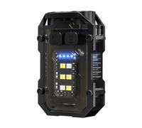 Nixiara Torna Torcia - Torcia, Luce Del Compatta | Torcia A LED Magnetica Ricaricabile 800lm, Luce Flash Per Campeggio, Trekking, Riparazione Di Auto, Attività Esterne, Travi Di Utilità A Clip Por