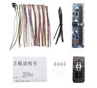 Nixie - Kit fai da te per orologio a 6 cifre con telecomando, cronometraggio DS3231M, modulo Boost MAX1771, MCU STC15W408AS, per IN12/IN14/IN18/QS30-1, richiede alimentazione da 9 V/12 V