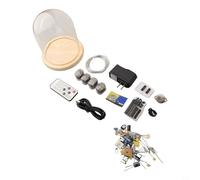 Nixie - Kit per costruire il tuo orologio digitale a tubo IN12 con display a LED ed eleganti componenti in vetro (A)