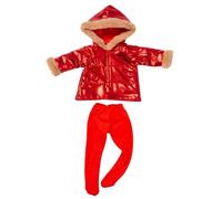 NIXNUT Vestiti per Bambole Abito Invernale Cappotto Lungo Soprabito Collant e Pantaloni per Bambola American Girl da 18 pollici