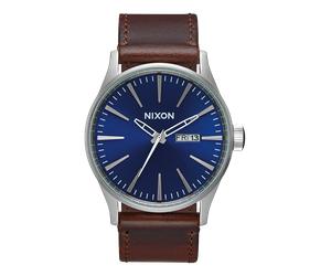 Nixon a0105 1524-00 sentry leather