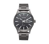 Nixon A1346-131 Sentry Solar Gunmetal 40 mm Men’s Watch - Day/Date, 10 ATM