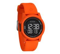 NIXON Disk A1370-100m Orologio digitale da uomo resistente all'acqua, Arancione/Arancione/Negativo, One Size, Disco