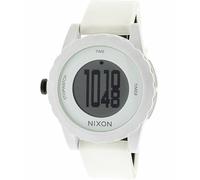 Nixon Genie Silicone Bianco Cinturino Digitale A326100 Unisex Uomo Donna Watch