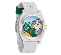 Nixon Orologio Analogico al Quarzo Uomo con Cinturino in Silicone A1366-100-00