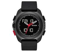 Nixon Orologio Analogico-Digitale Miyota Giapponese Uomo con Cinturino in Silicone A1267008-00