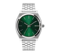 Nixon Orologio analogico 'Time Teller' verde scuro / argento Uomo Nixon One Size