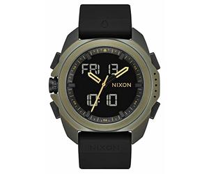 Nixon Orologio Analogueico-Digital Uomo con Cinturino in Silicone A12671089-00