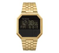 NIXON Re-Run A158, orologio digitale da uomo, resistente all'acqua, 100 m, quadrante digitale da 38,5 mm, cinturino in acciaio inox da 13 a 18 mm
