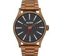 Nixon sentry unisex bronze black steel watch