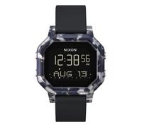 NIXON Siren A1210 - Black Tortoise - 100m Water Resistant Women's Digital Sport Watch (38mm Watch Face, 18mm-16mm Pu/Rubber/Silicone Band)