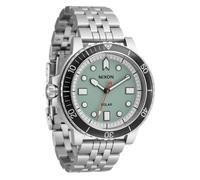 NIXON Stinger 44 A1402-100m Orologio analogico da uomo resistente all'acqua, argento, giada, bianco, One Size, Pungiglione 44