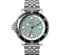 Nixon Orologio analogico al quarzo A1402-5235-00 cinturino in acciaio Verde Argentato