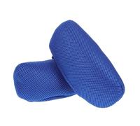NIYANGLE 1 Paio cuscinetto elastico per stampella Cambiare pad cuscini per stampelle per ascelle e pad stampella pad della stampella tappetino per da passeggio spugna Blu