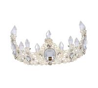 NIYANGLE 1 Pezzo Tiara Nuziale Accessorio Sposa per Matrimonio e Decorazione Torte Copricapo per Feste e Fotografici