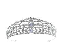 NIYANGLE 1 Pz Tiara Retro per Donne Copricapo Decorativo per Feste e Matrimoni Accessorio Nuziale con Design Chic e Colori Brillanti per Acconciature Straordinarie