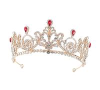 NIYANGLE 1 Pz Tiara Sposa Accessorio Cerimonia per Matrimonio e Feste Coroncina per Donne con Design Classico