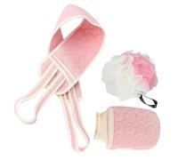 NIYANGLE 1 Set Bagno Alla Moda con Palla Doccia e Striscia per Schiena Kit Esfoliante per Del Facile e Usare